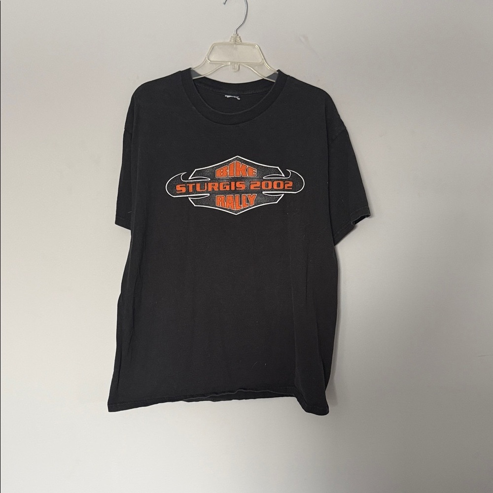 Sturgis Rally 2002 Black Graphic Tee